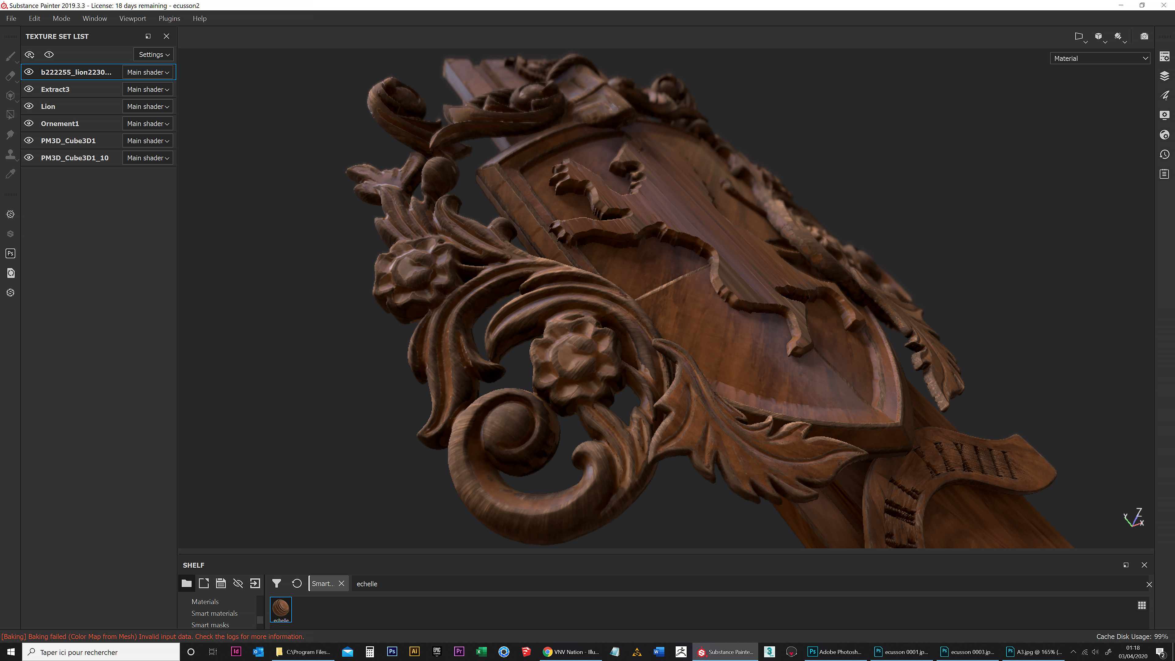 Blason ZBrush — Alexandre Martin