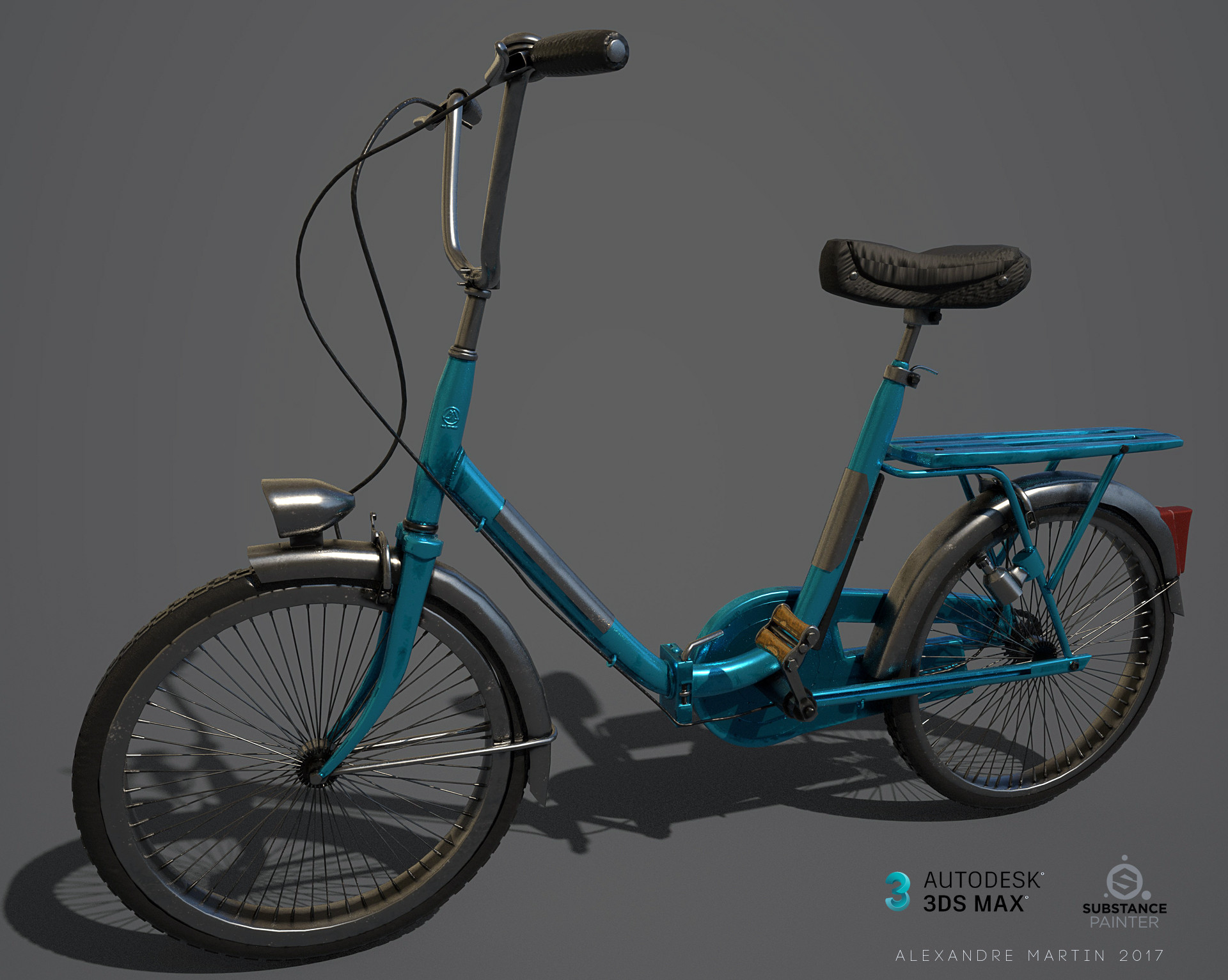 Vélo 3D — Alexandre Martin